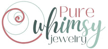 pure whimsy jewelry logo silver