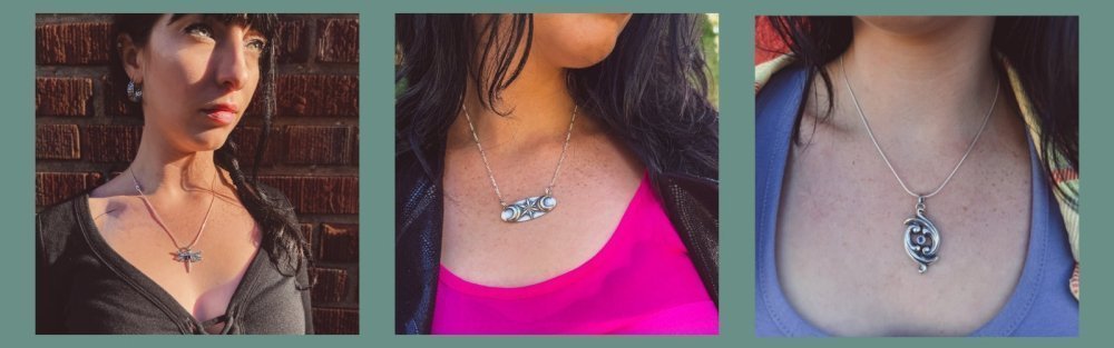 How to Keep Your Necklace Chain Clasp in Back - Pure Whimsy Jewelry