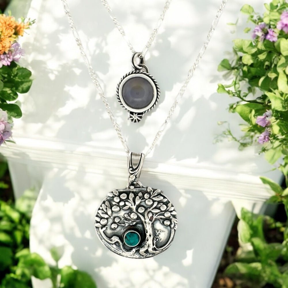 Nature-Inspired Jewelry for Fall and Layering with Gemstones - Pure Whimsy Jewelry