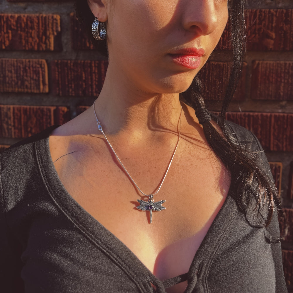 Nature-inspired Argenium sterling silver jewelrhy-Pure Whimsy Jewelry