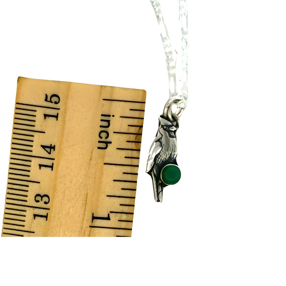 Cardinal Aventurine Silver Charm Necklace - 