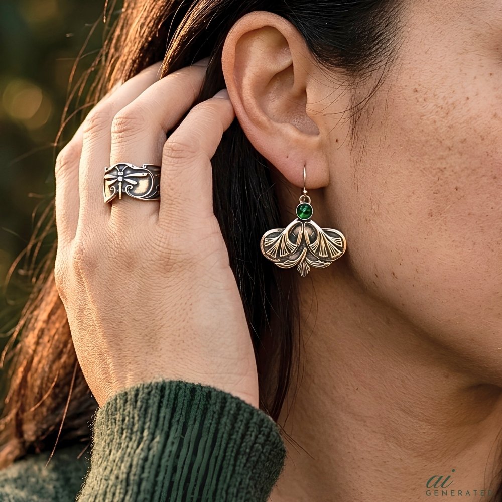 Dragonfly Spirit Silver Ring -