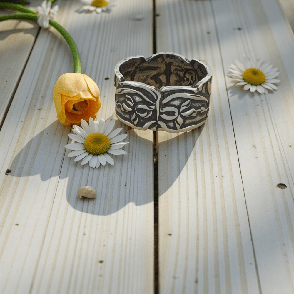 Dragonfly Spirit Silver Ring - 