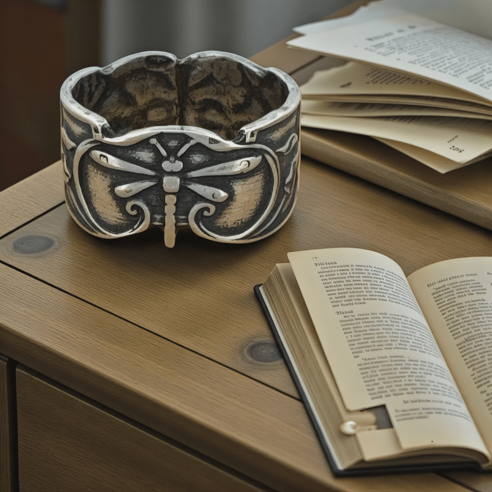 Dragonfly Spirit Silver Ring - 