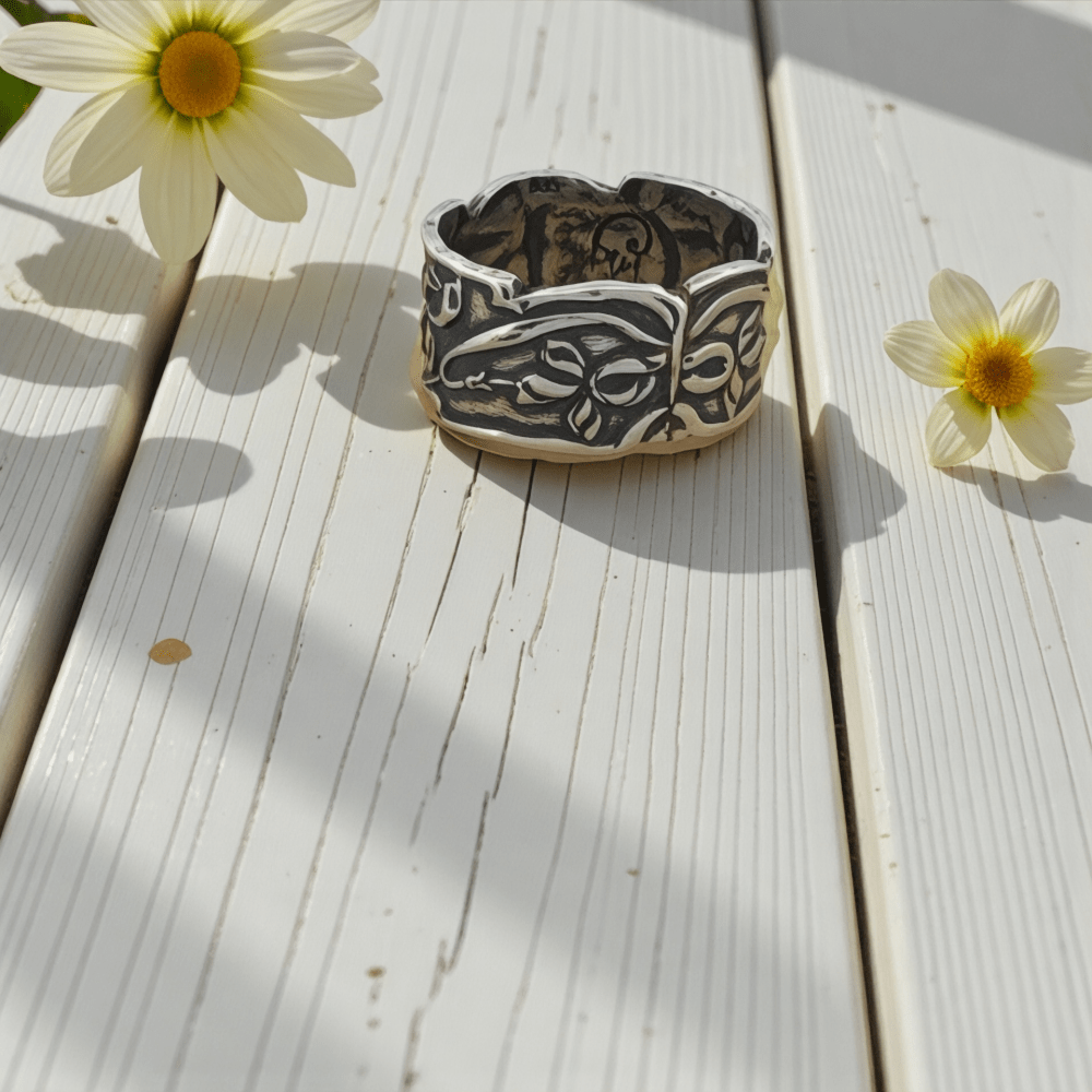 Dragonfly Spirit Silver Ring - 