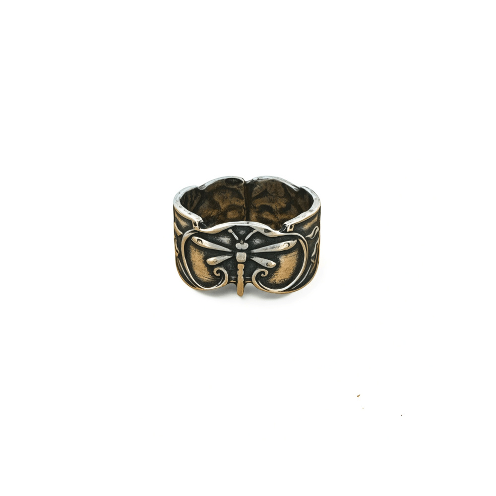 Dragonfly Spirit Silver Ring - 