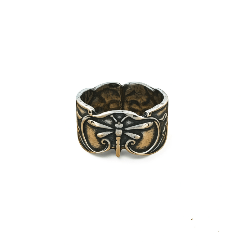 Dragonfly Spirit Silver Ring - 