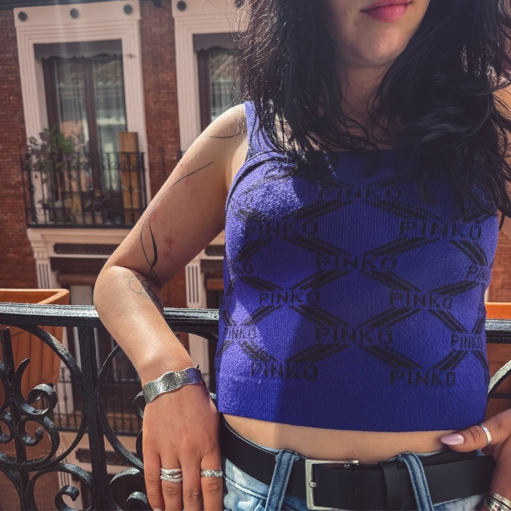 Wild Flower Silver Cuff Bracelet - 